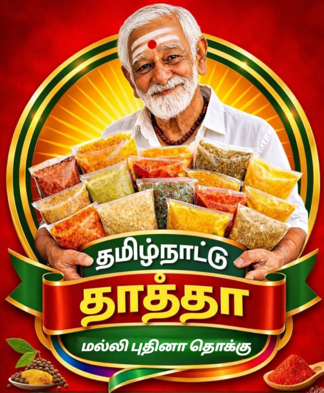 தமிழ்நாட்டு தாத்தா கொத்தமல்லி புதினா தொக்கு | Coriander Mint Thokku 300ml