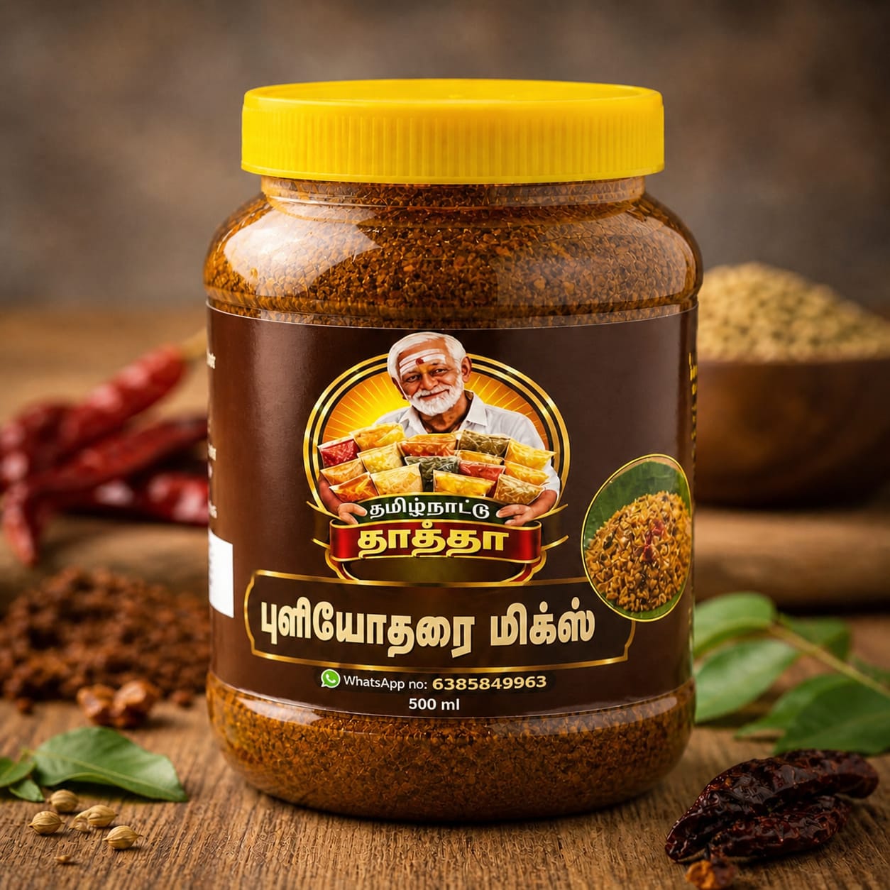 புளியோதரை மிக்ஸ் | Puliyotharai Mix 500ml